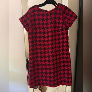 Xhilaration Red and Black Mini Dress